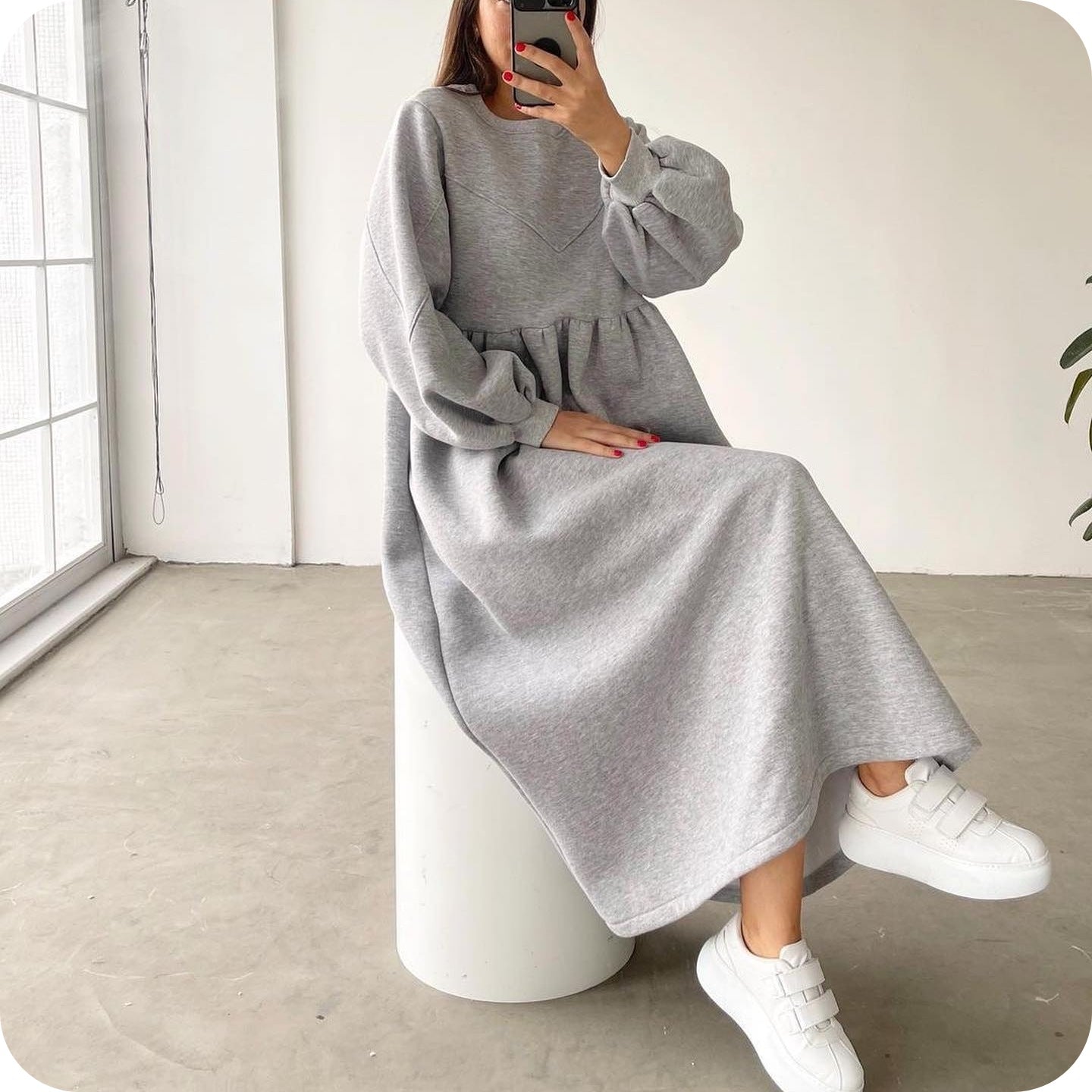 Fleece Dress