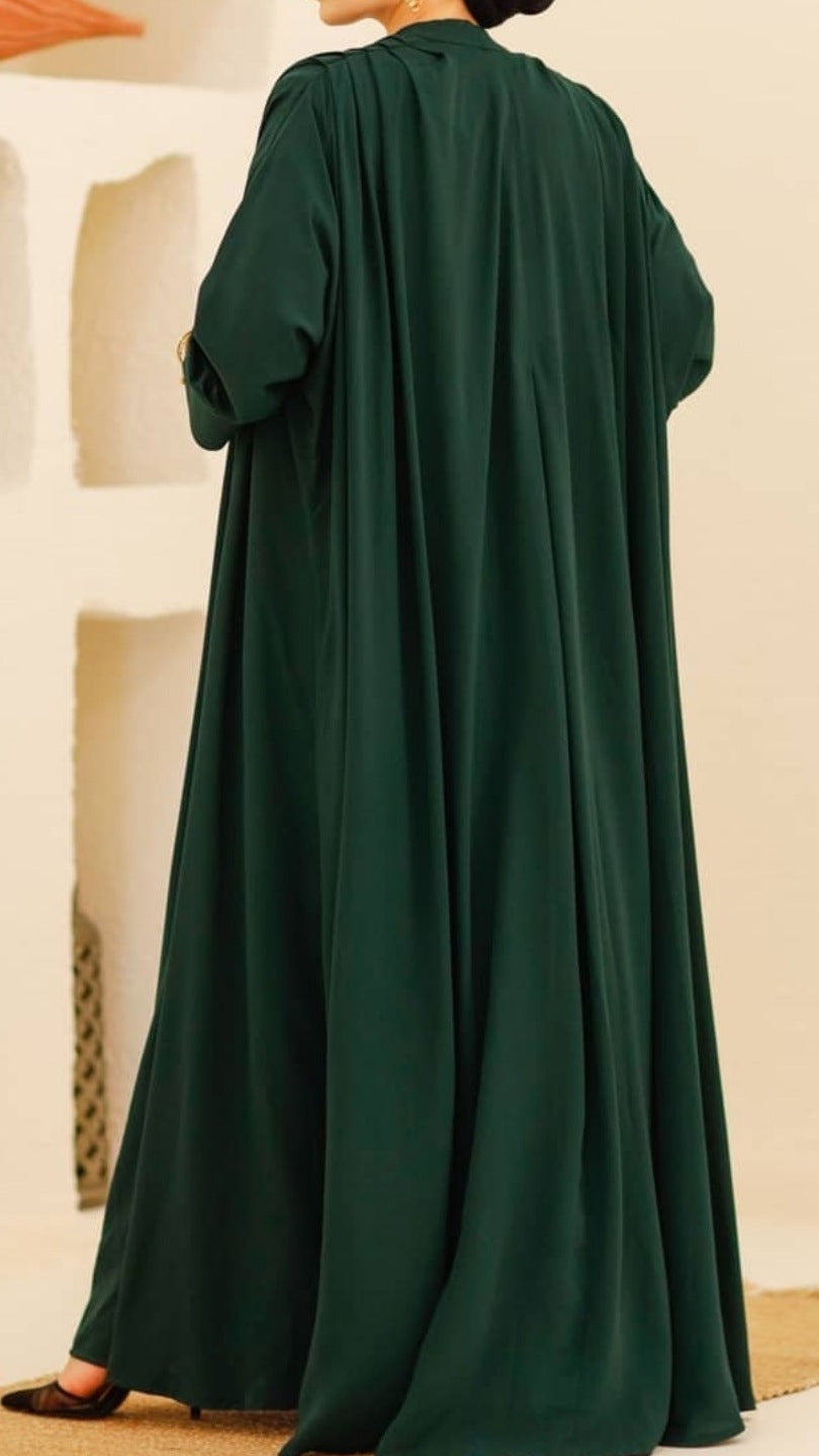 Free Size Pleated Abaya